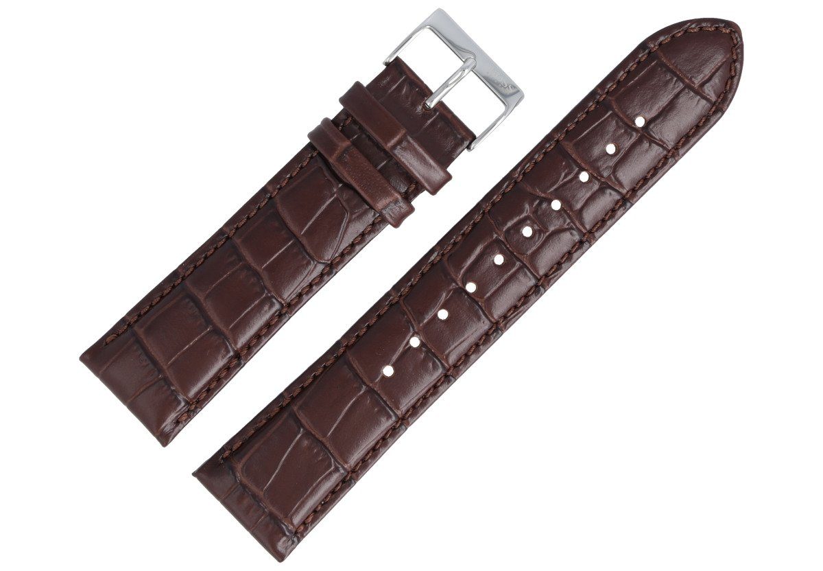 BOSS Uhrenarmband 22mm Leder Braun 659302560 günstig online kaufen