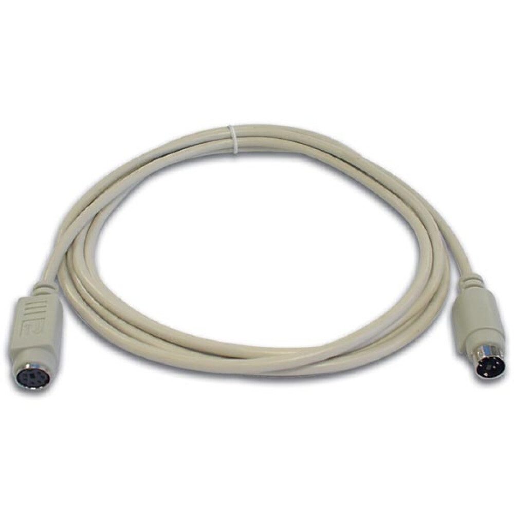 Velleman PS/2-TASTATURKABEL 6-POL. MINI-DIN-STECKER / 6-POL. MINI-DIN-BUCHSE / Labor-Netzteil