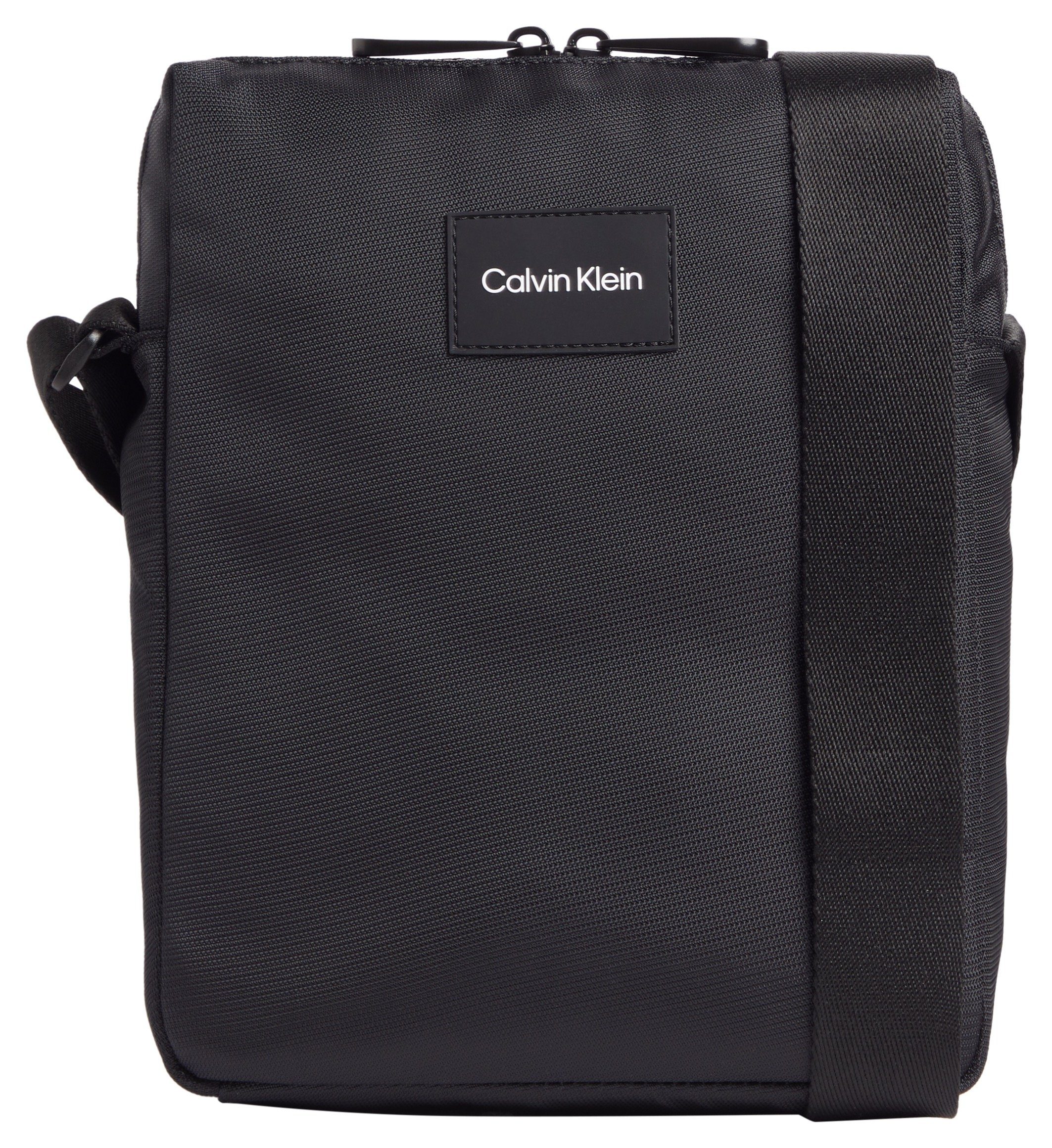 Calvin Klein Mini Bag CK MUST T REPORTER, mit Logo-Aufnäher Herren Schultertasche Recycelte Materialien