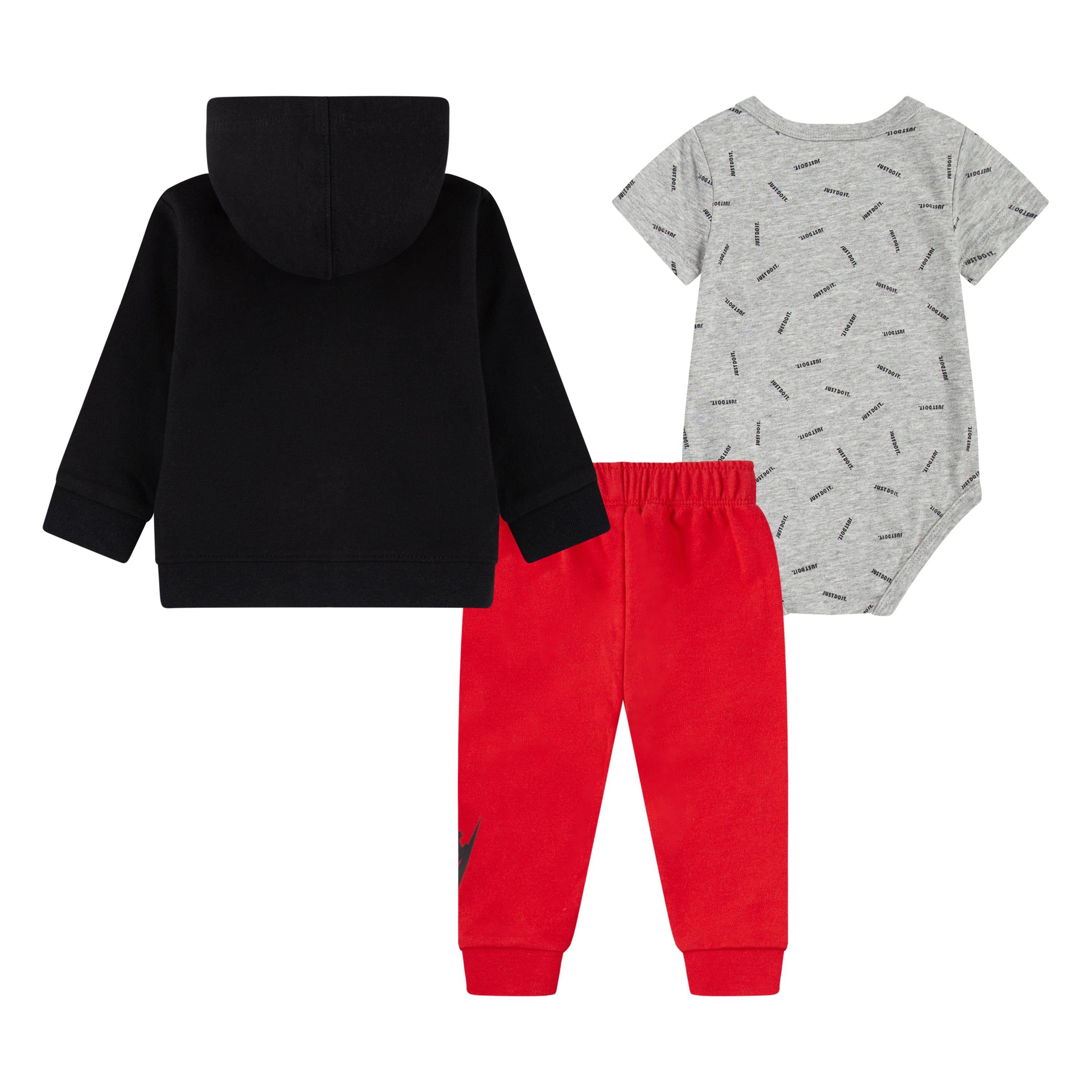Nike Sportswear Erstausstattungspaket JDI TOSS 3PC FZ PANT SET (Set, 3-tlg) für Babys, auch in großen Größen