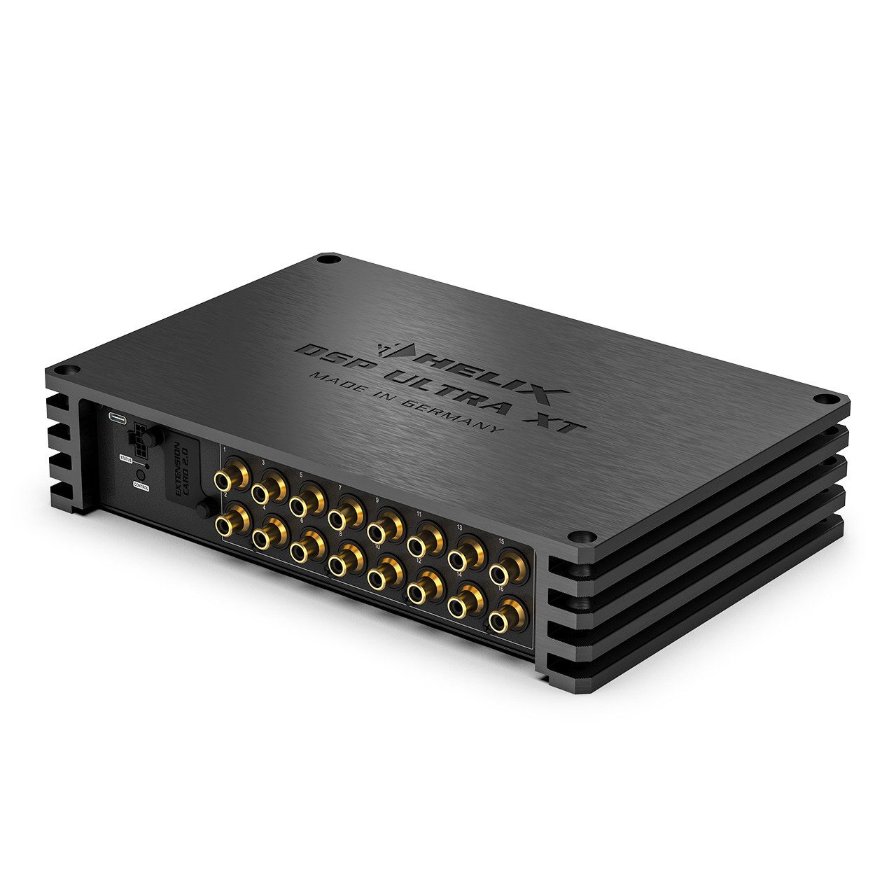 Helix NEXT DSP ULTRA XT, 16-Kanal High-End DSP, 12-Kanal Highlevel-Eingang Endverstärker