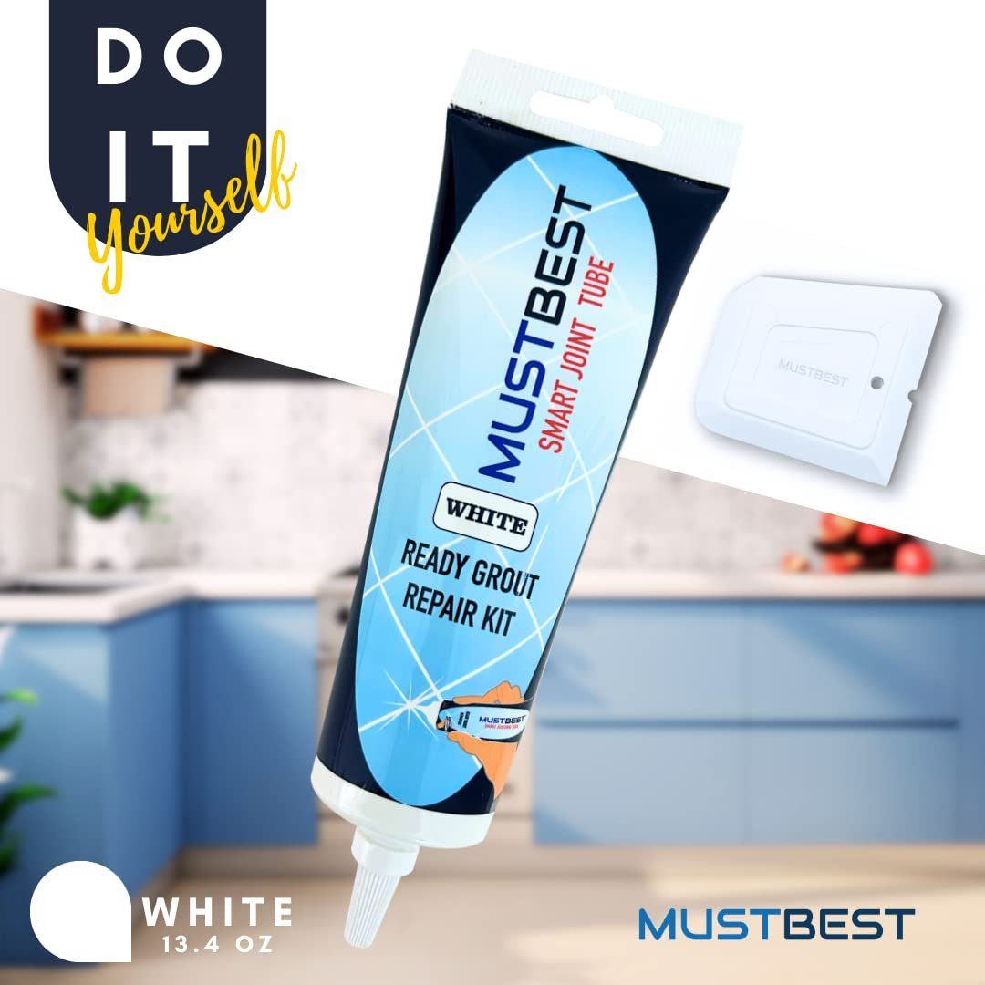 MustBest Fugenfueller Schnell trocknend Fliesenfugenreparatur – Bild 2 von 5