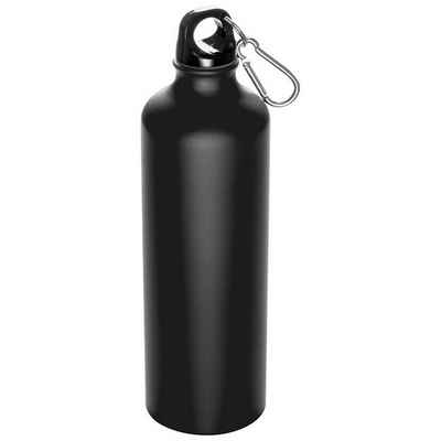 Livepac Office Trinkflasche Aluminium Trinkflasche mit Karabinerhaken / Sportflasche / 800ml / Far