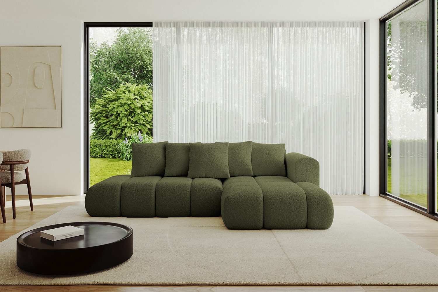 ALTDECOR Ecksofa CLOUD-L-v1, Couch mit Schlaffunktion, günstig online kaufen