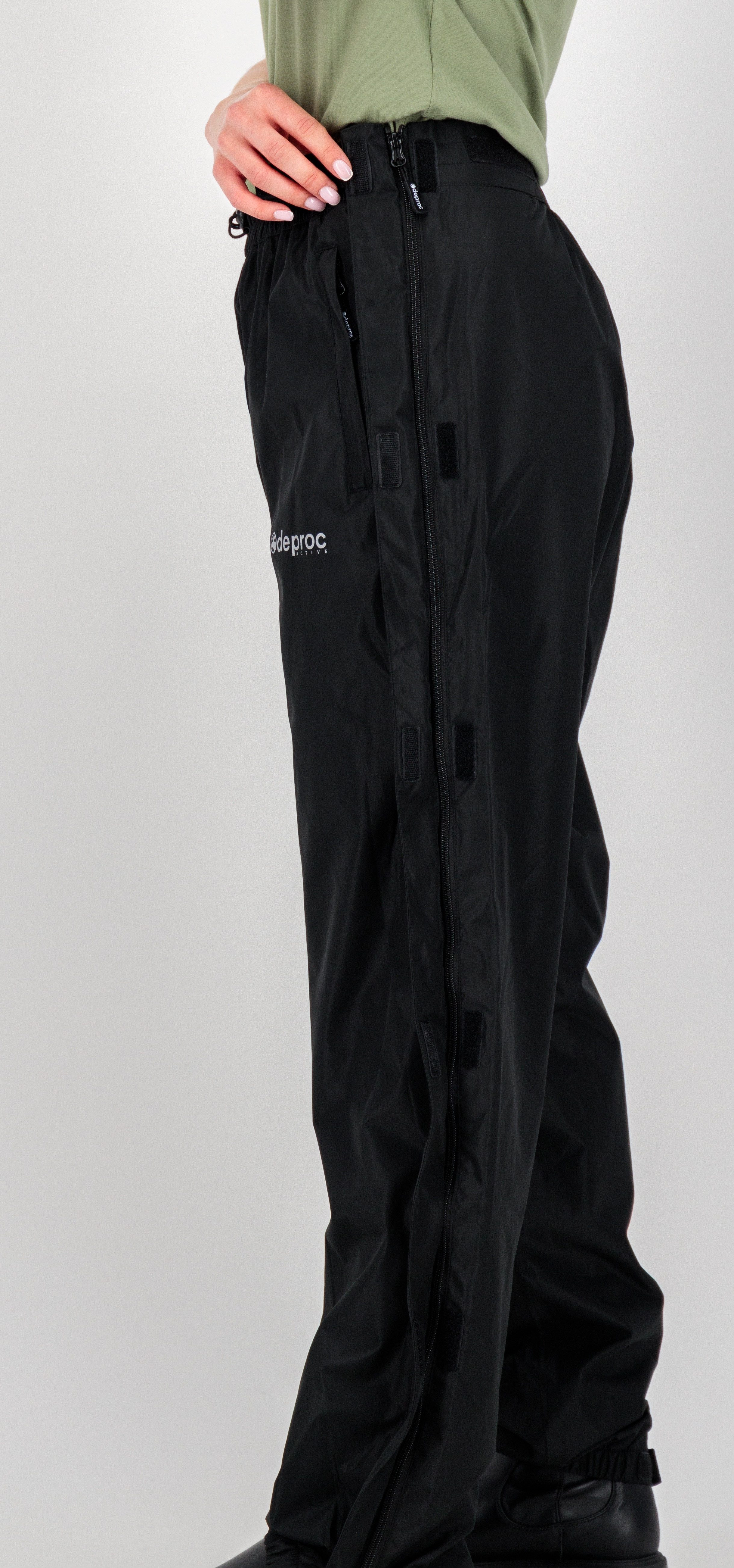 DEPROC Active Regenhose KORSIKA RAIN WOMEN CS durchgehende seitliche Reißve günstig online kaufen