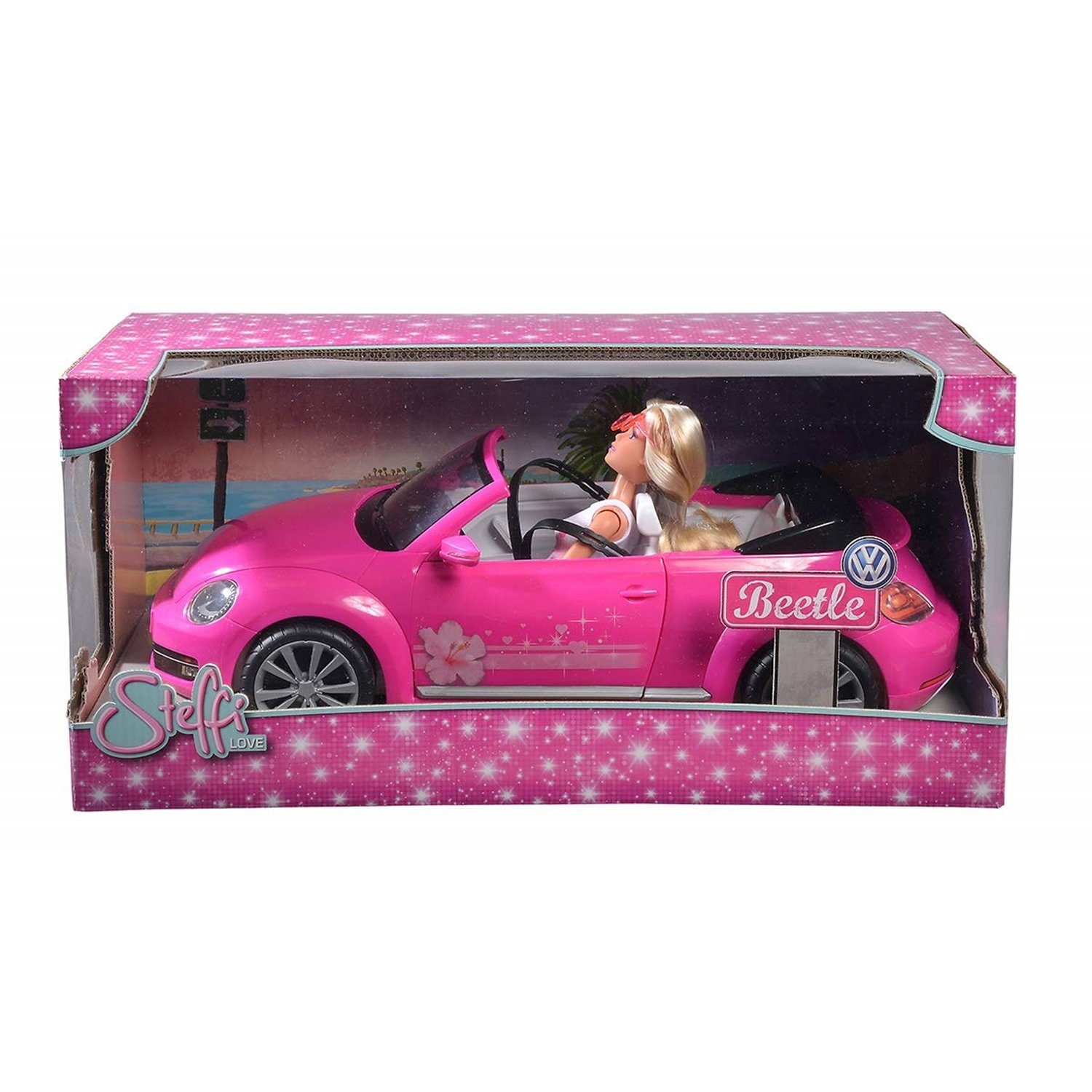 Simba Dickie Puppenauto 105733353 Steffi Love VW Beetle Cabriolet günstig online kaufen