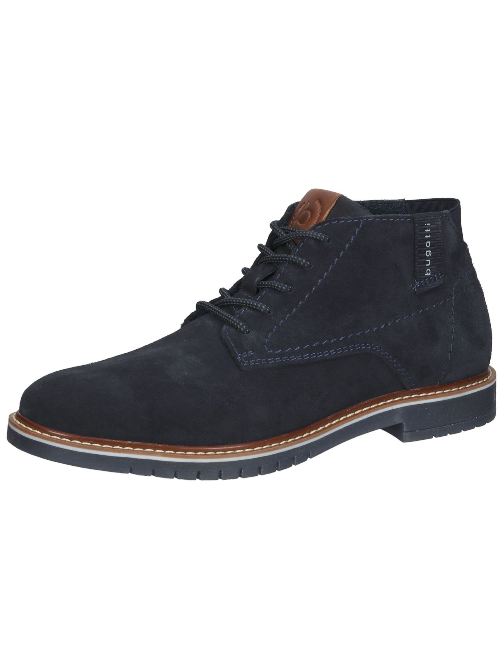 bugatti bugatti Stiefelette Veloursleder Schnürstiefelette