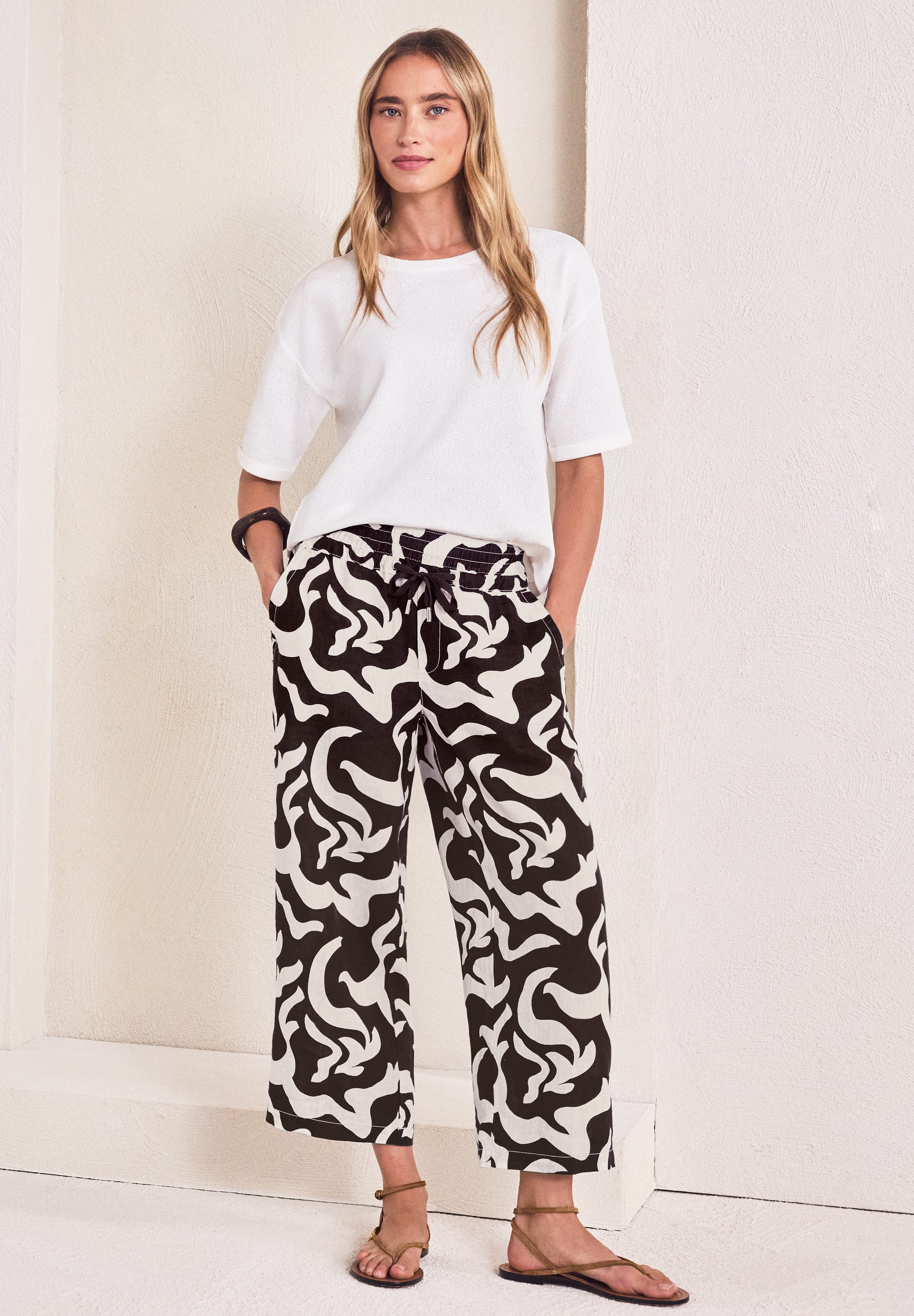 STREET ONE Culotte Middle Waist