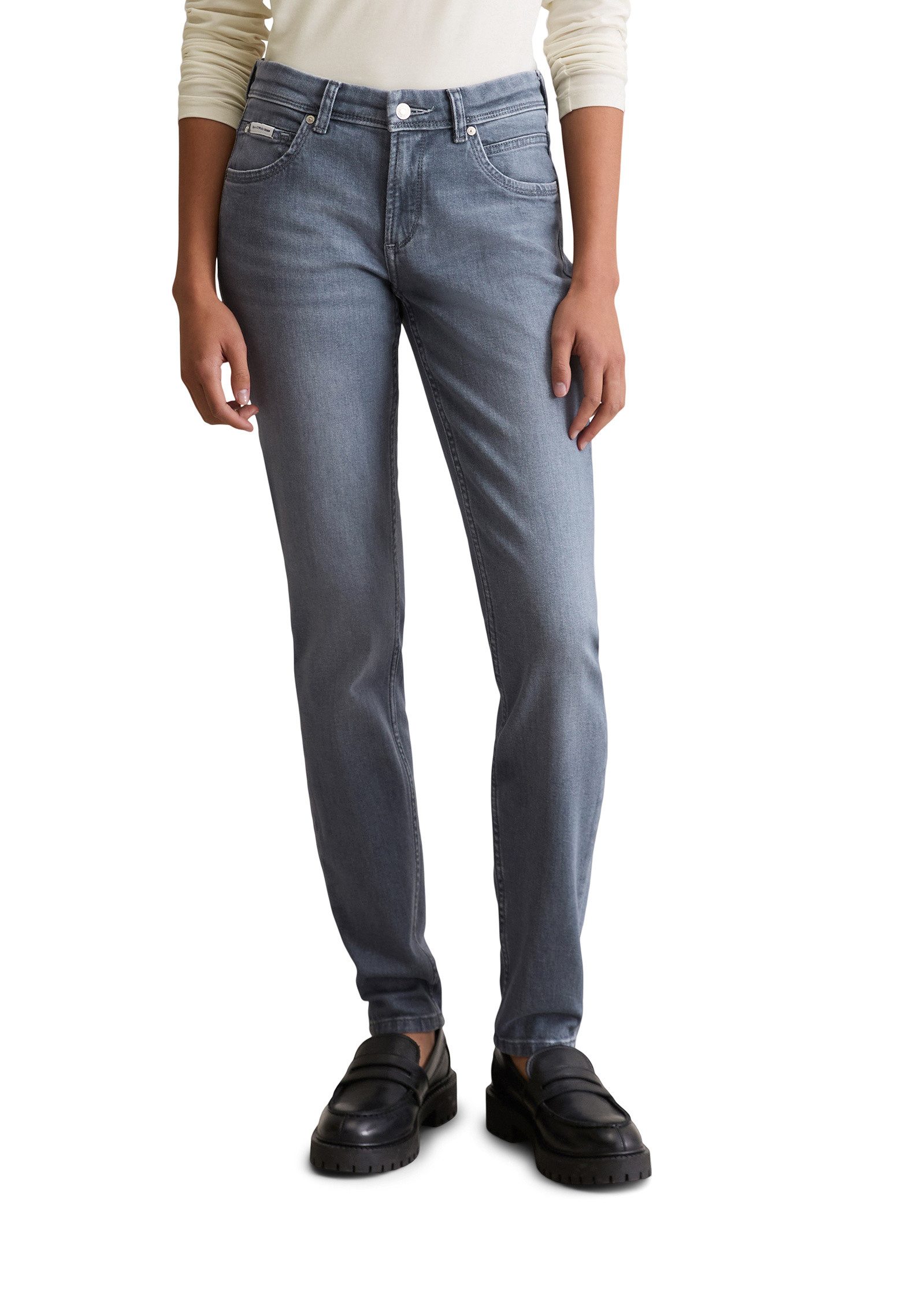 Marc O'Polo DENIM Slim-fit-Jeans aus Organic Cotton-Mix. Reduzierter Preis € 52,95. Unverbindliche Preisempfehlung € 99,95