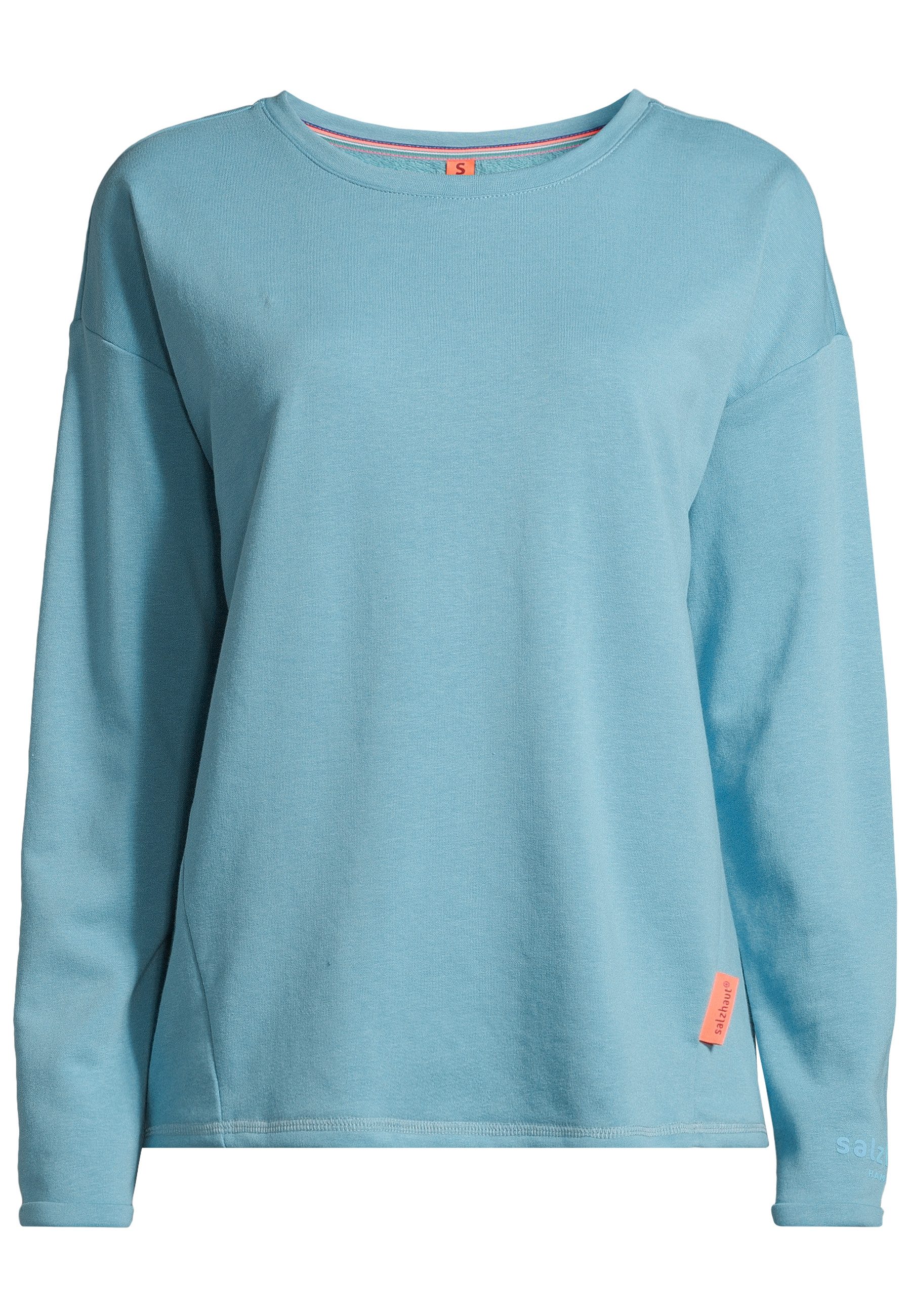 salzhaut Longpullover RUFFEL Damen normale Passform günstig online kaufen