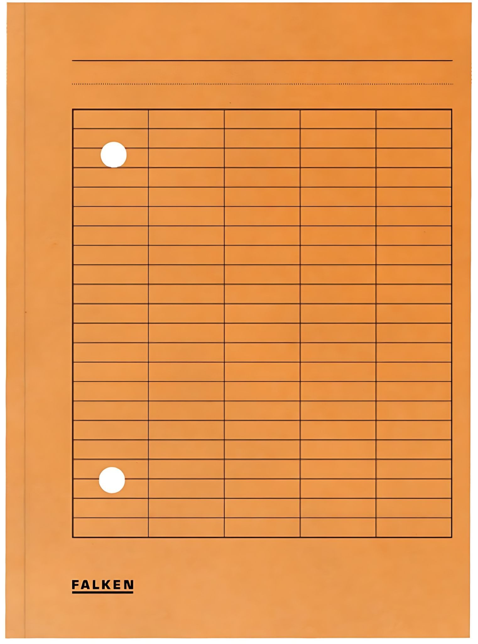 Falken Organisationsmappe Falken Falken Umlaufmappe - A4, orange, Manilakarton, 250 g/qm