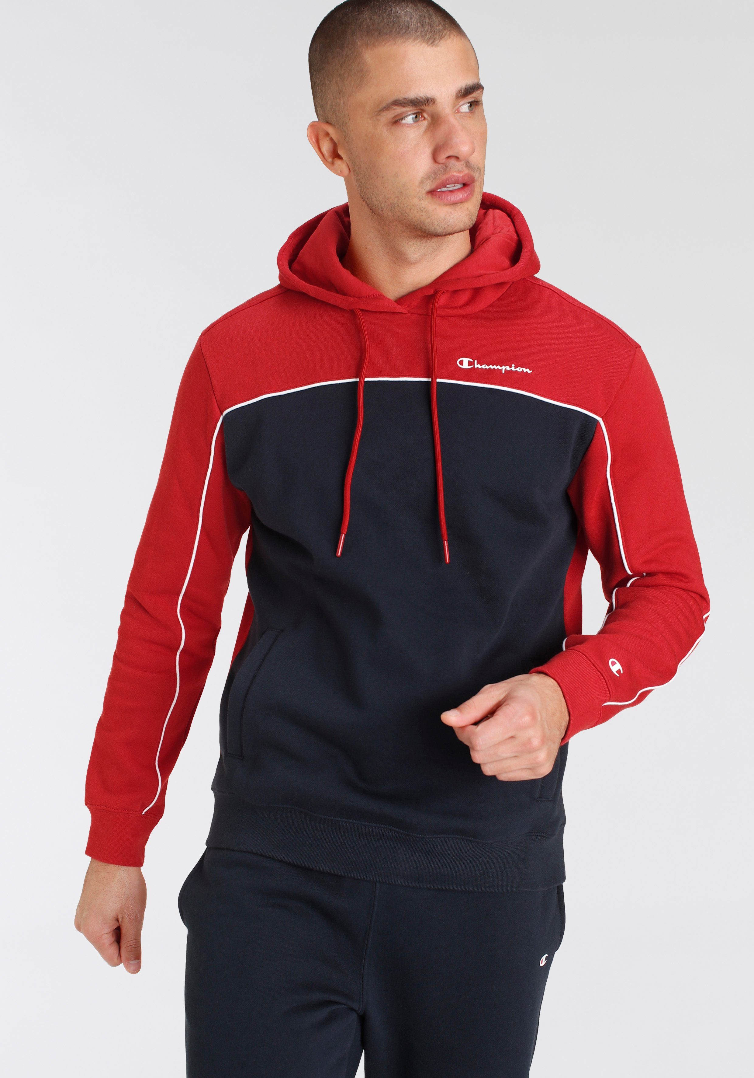 Champion Kapuzensweatshirt rot marine