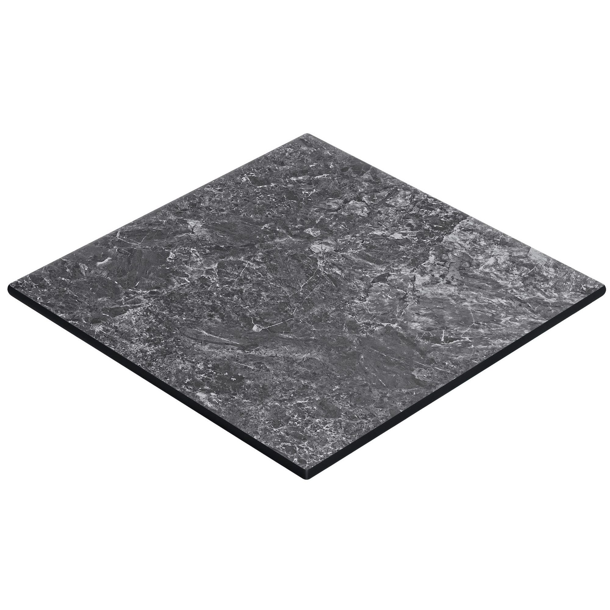 GGMMÖBEL Tischplatte Compact HPL Compact (1 Stück), Quadratisch Aussen Hohe Tragkraft/Langlebig