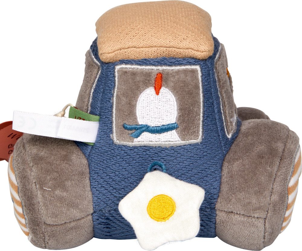 COPPENRATH DIE SPIEGELBURG Rasselball Activity-Traktor - Little Wonder, mit Aufziehfunktion