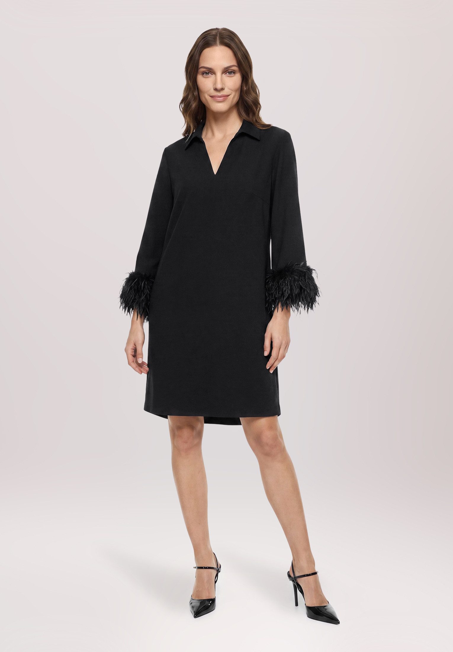 Betty Barclay Hemdblusenkleid Damen mit Knopfleiste