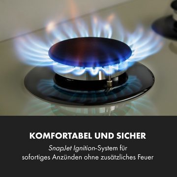 Klarstein Gas-Kochfeld DSM-Victoria-GH-Iv DSM-Victoria-GH-Iv, 4 flammen brenner Kochfelder Gaskochfelder