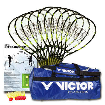 VICTOR Speed-Badmintonschläger Crossminton-Set 100, Ideal für den Schulsport