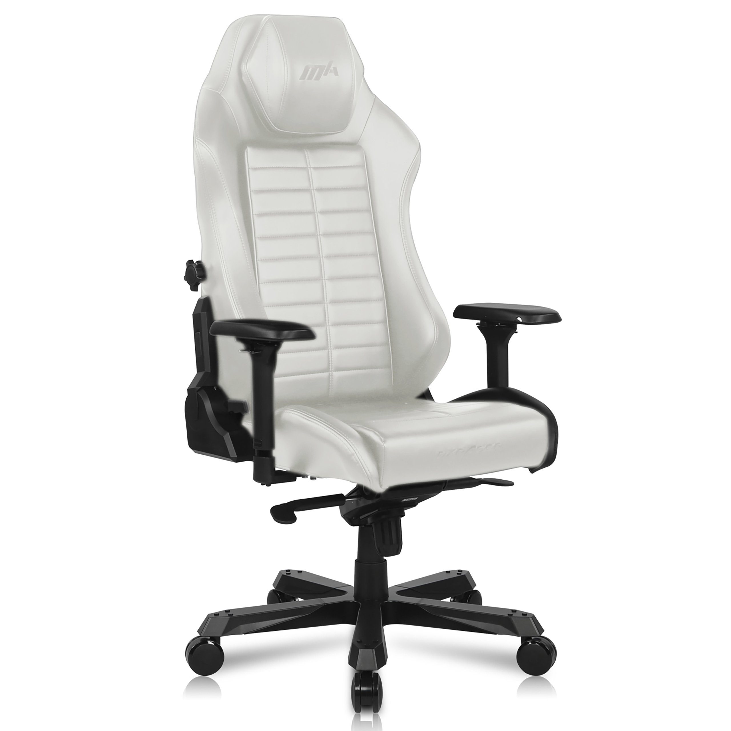 Raburg Chefsessel DXRacer, Racer Master, verschiedene Farben, Premium Gaming-Stuhl, bis 135 kg belastbar, ergonomisch, 360° drehbar, Wippfunktion bis 155°