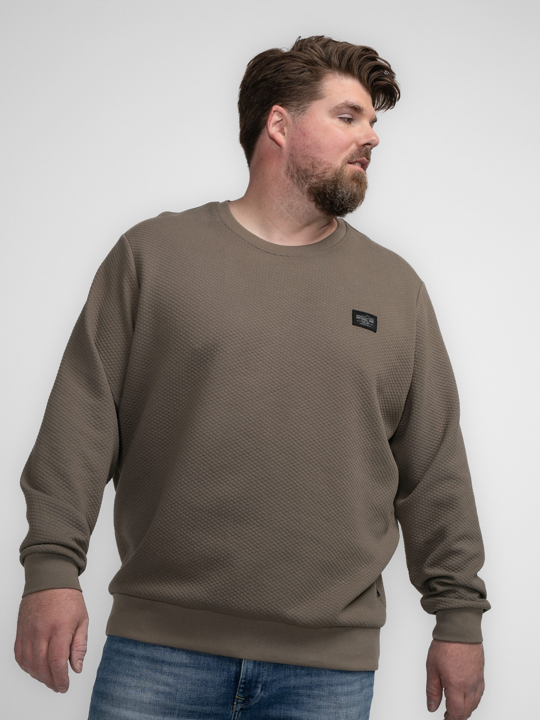 Sweatshirt Lässige Sweater in Plus Size Firth