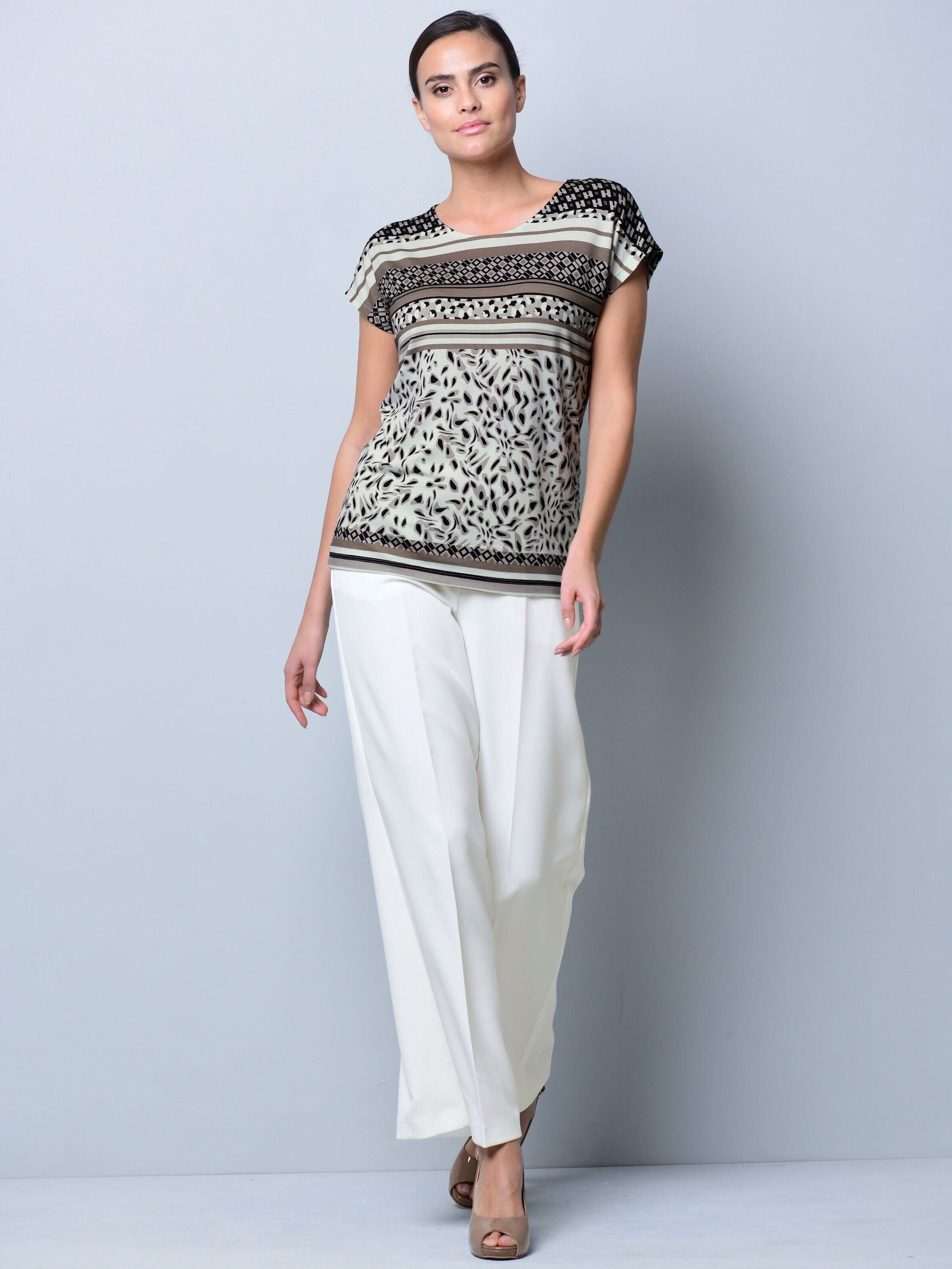 Alba Moda Print-Shirt Shirt mit kurzem Arm