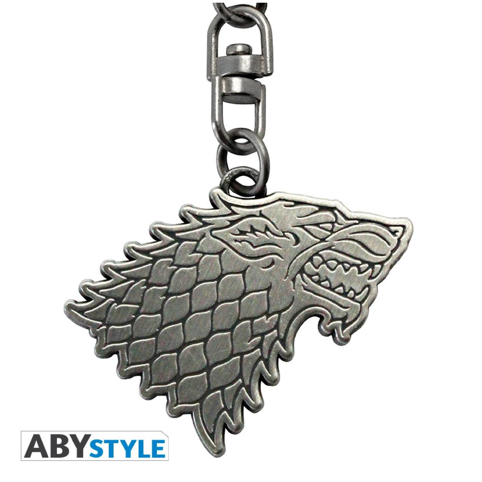ABYstyle Schlüsselanhänger GAME OF THRONES - Schlüsselanhänger Stark
