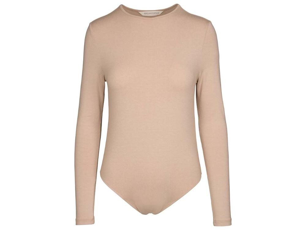 ORGANICATION Tanktop ORGANICATION Bio-Damen-Body mit Rundhalsausschnitt