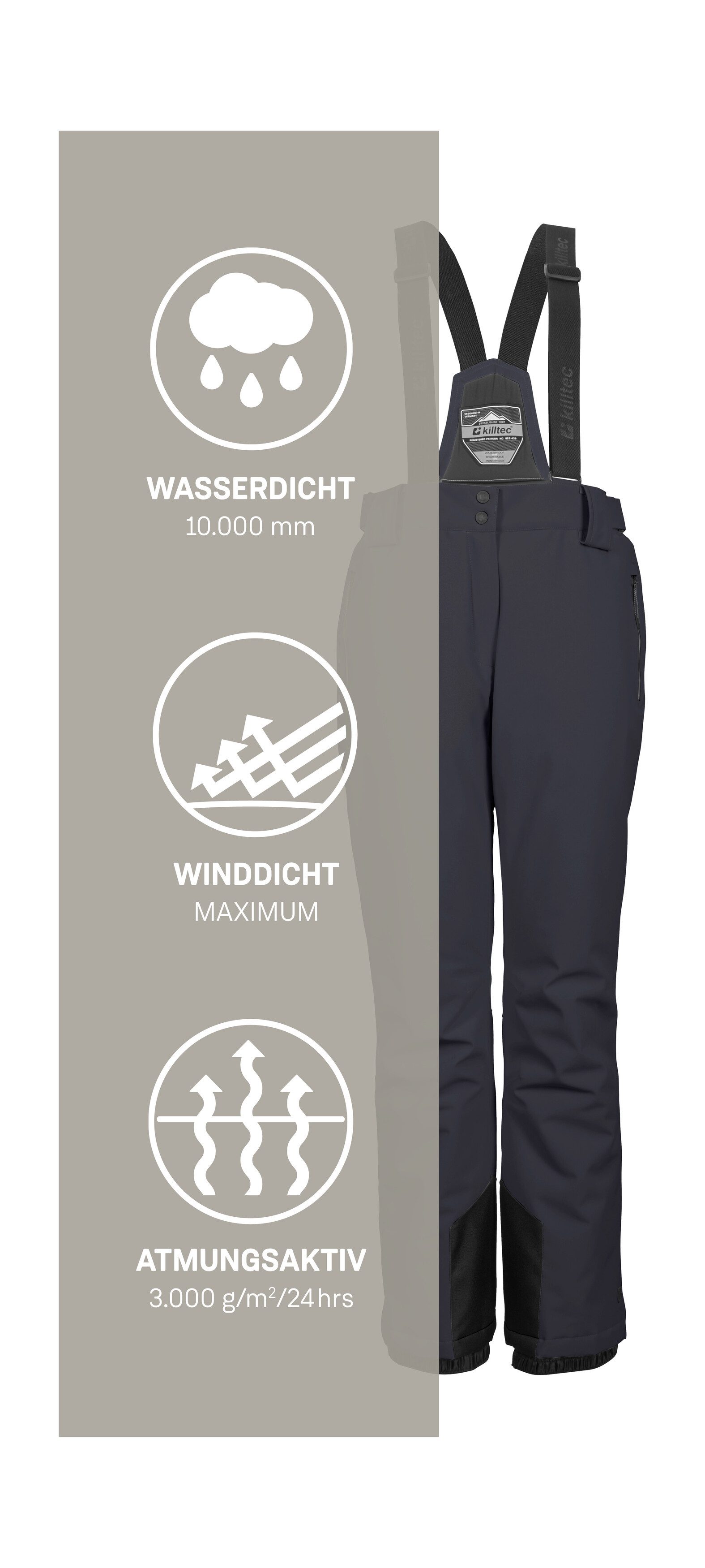 Skihose KSW 249 WMN SKI PNTS