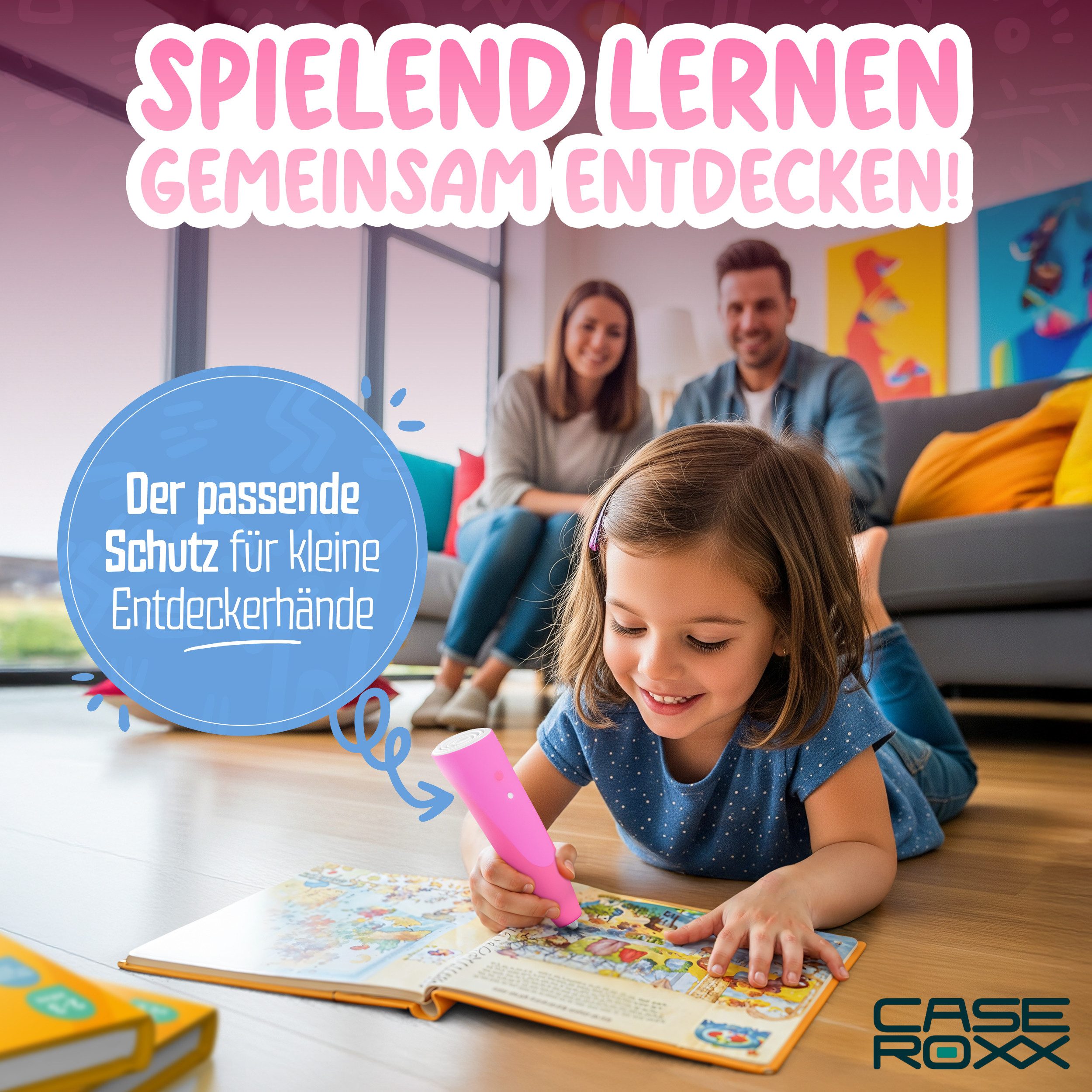 caseroxx Lernspielzeug Tiptoi Silikon-Hülle für Ravensburger TipToi (1-St) günstig online kaufen