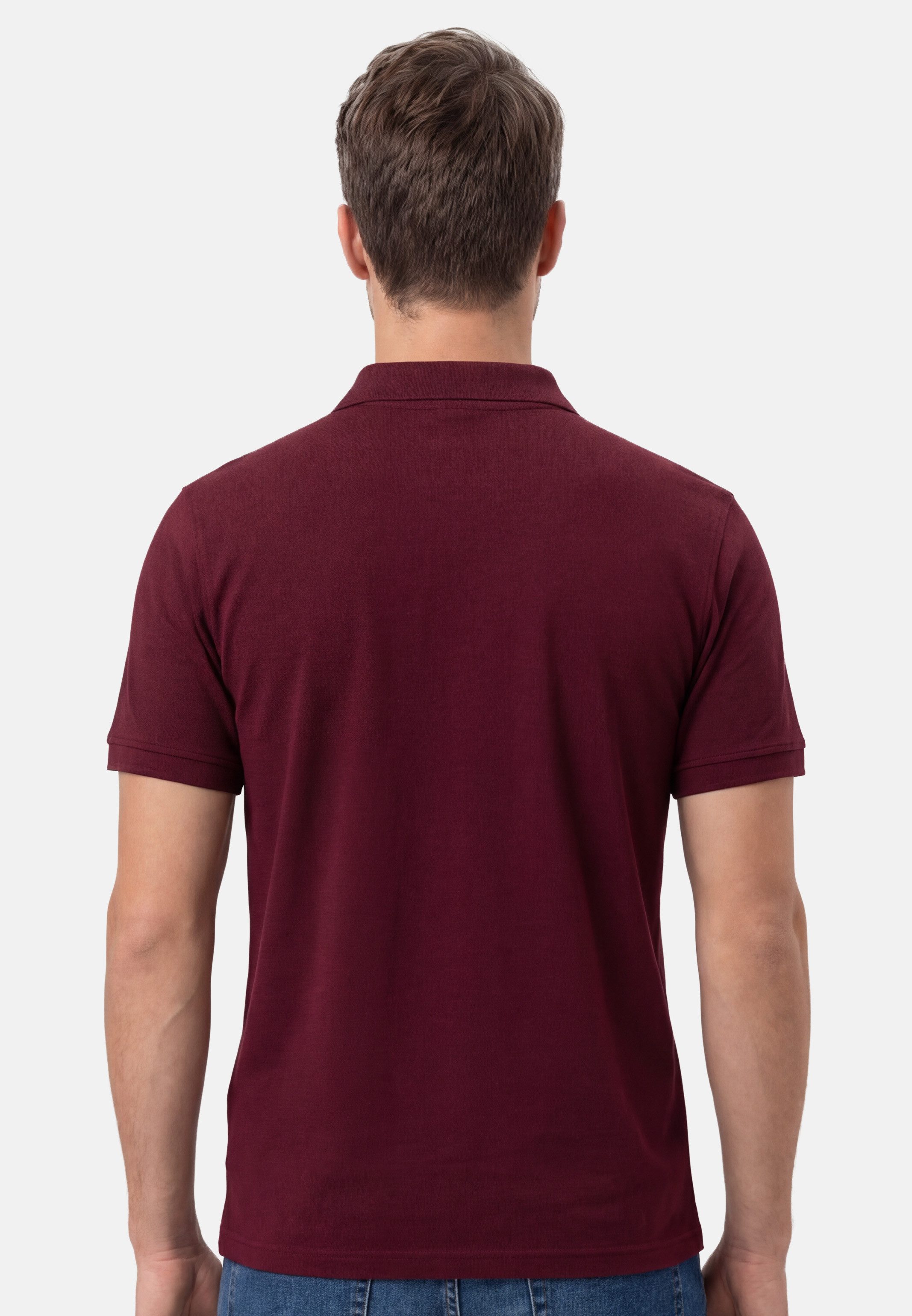 RAGMAN Poloshirt Basic (1-tlg) Poloshirt - Baumwolle - Atmungsaktiv - Klassischer Look
