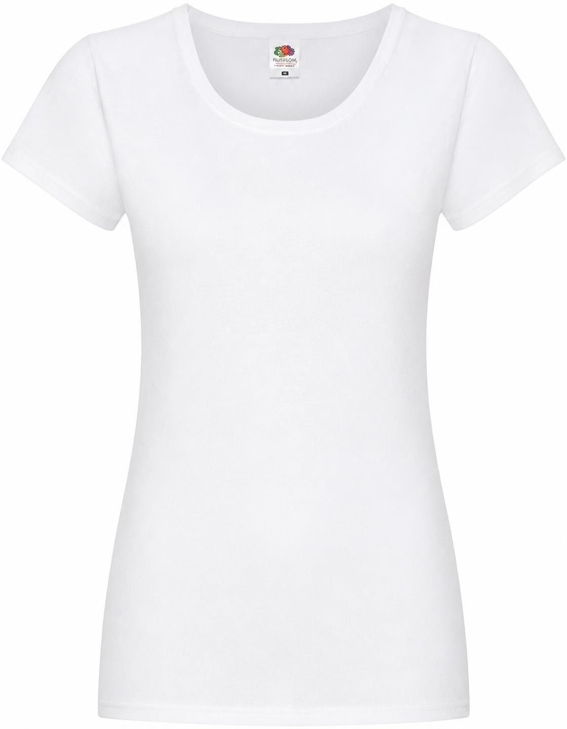 Fruit of the Loom Rundhalsshirt Damen Original T Lady-Fit /