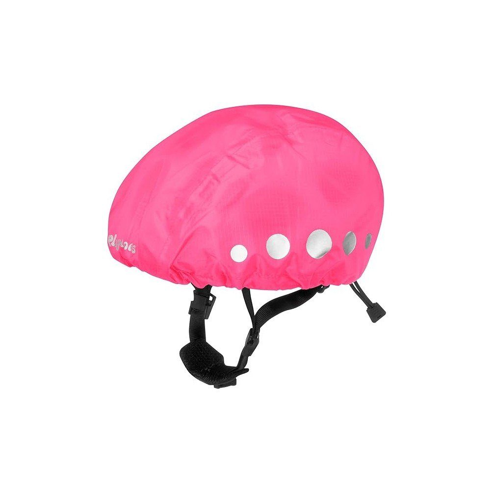 Playshoes Fahrradhelmüberzug mit Reflektoren für Fahrrad Pink Kinder Helme