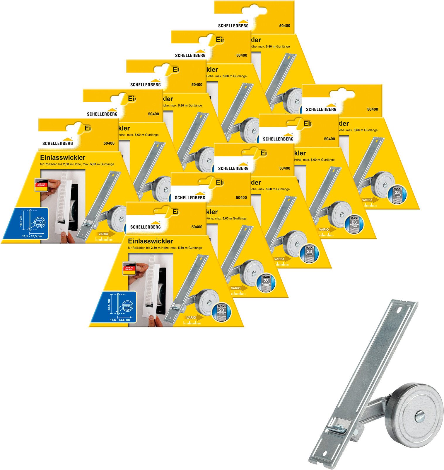 SCHELLENBERG Einlass-Gurtwickler für das Rollladensystem Maxi, günstig online kaufen