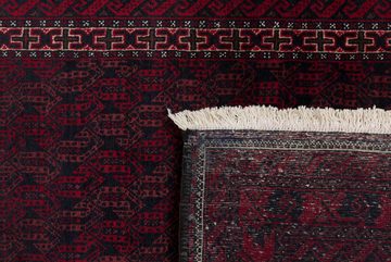 Orientteppich Belutsch 91x182 Handgeknüpfter Orientteppich / Perserteppich Läufer, Nain Trading, rechteckig, Höhe: 6 mm
