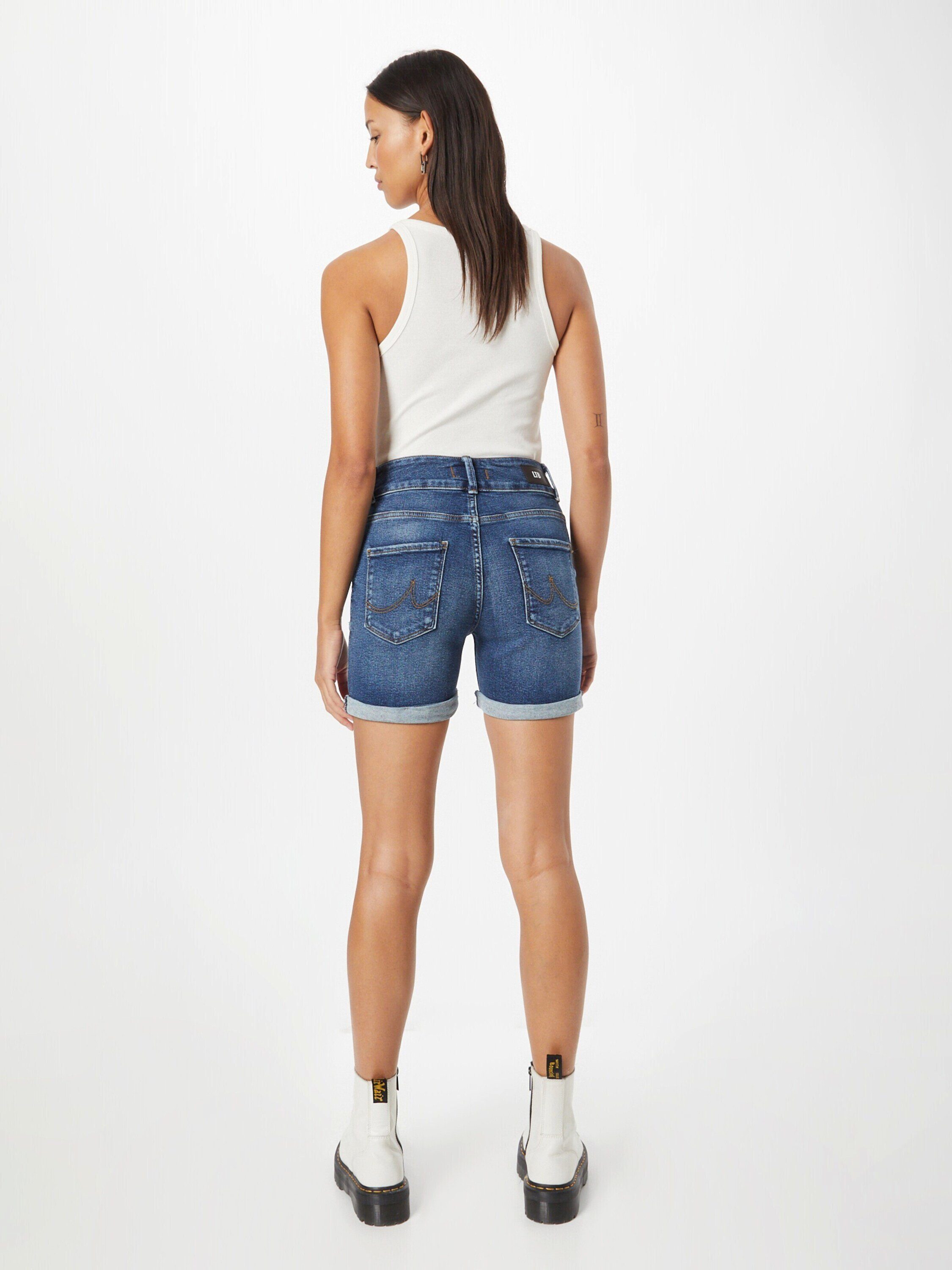 (1-tlg) Jeansshorts Plain/ohne LTB Detail Details, Weiteres BECKY