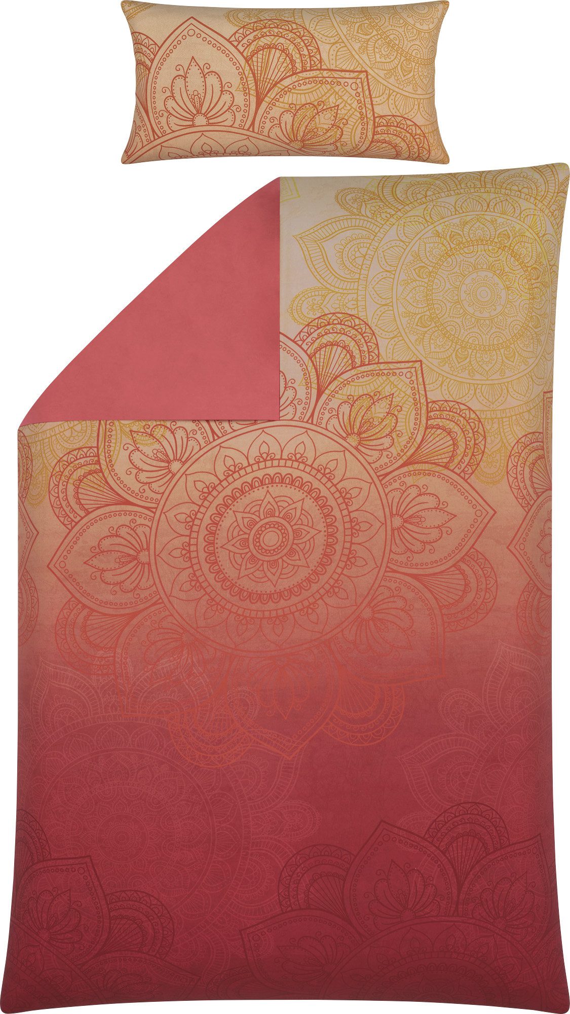 Erwin Müller Bettwäsche Wendebettwäsche, Mako-Satin, 2 günstig online kaufen