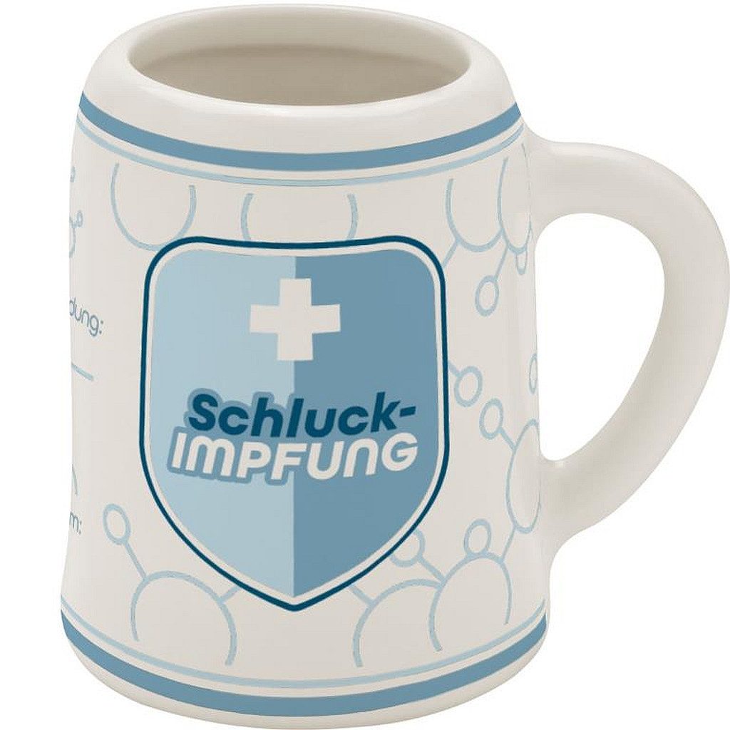 Schnapsglas Schnapskrug Schnapsglas Stamper Keramik Sheepworld SCHLUCKIMPFUNG