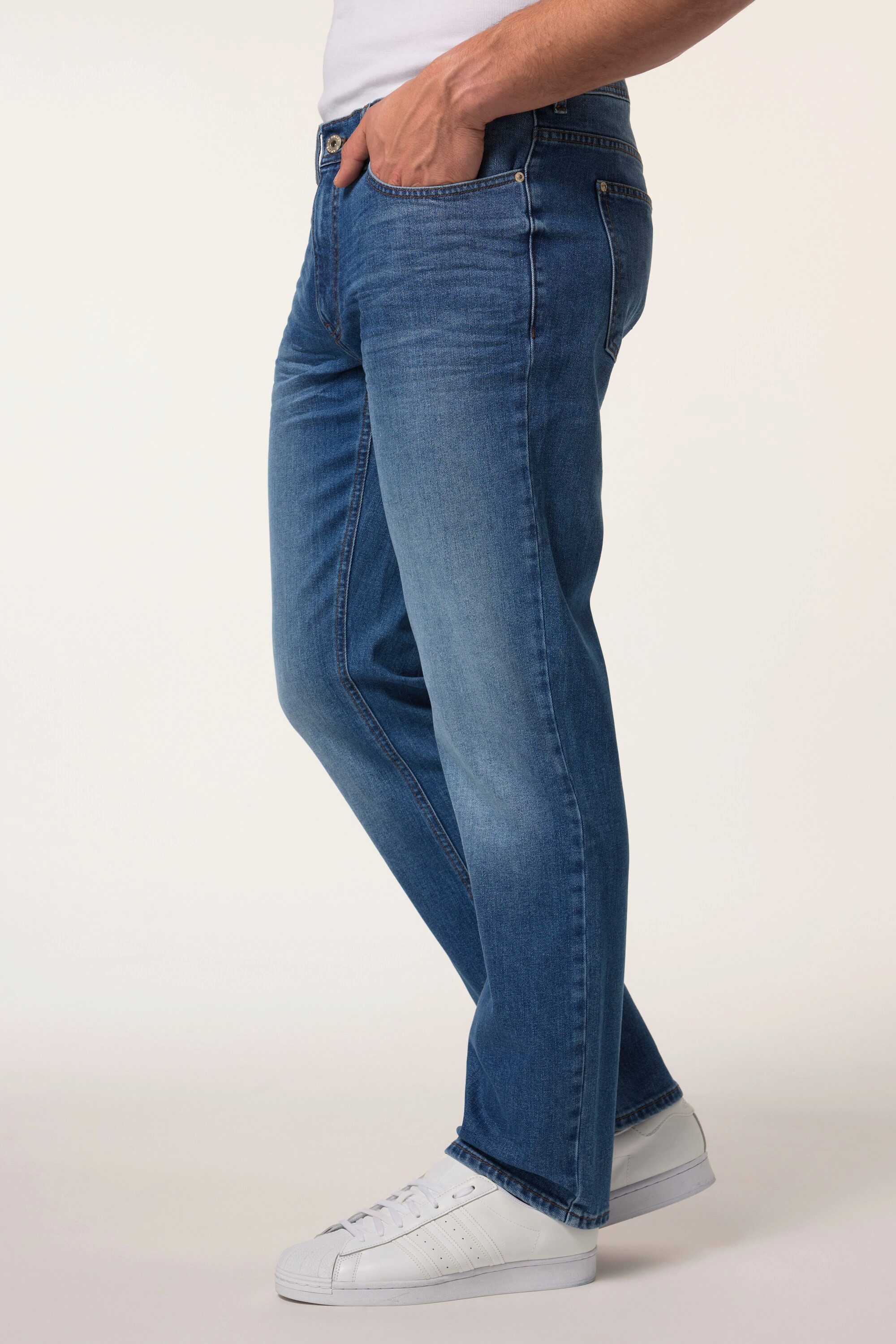 JP1880 5-Pocket-Jeans Jeans Denim FLEXNAMIC® recycelten PET-Flaschen