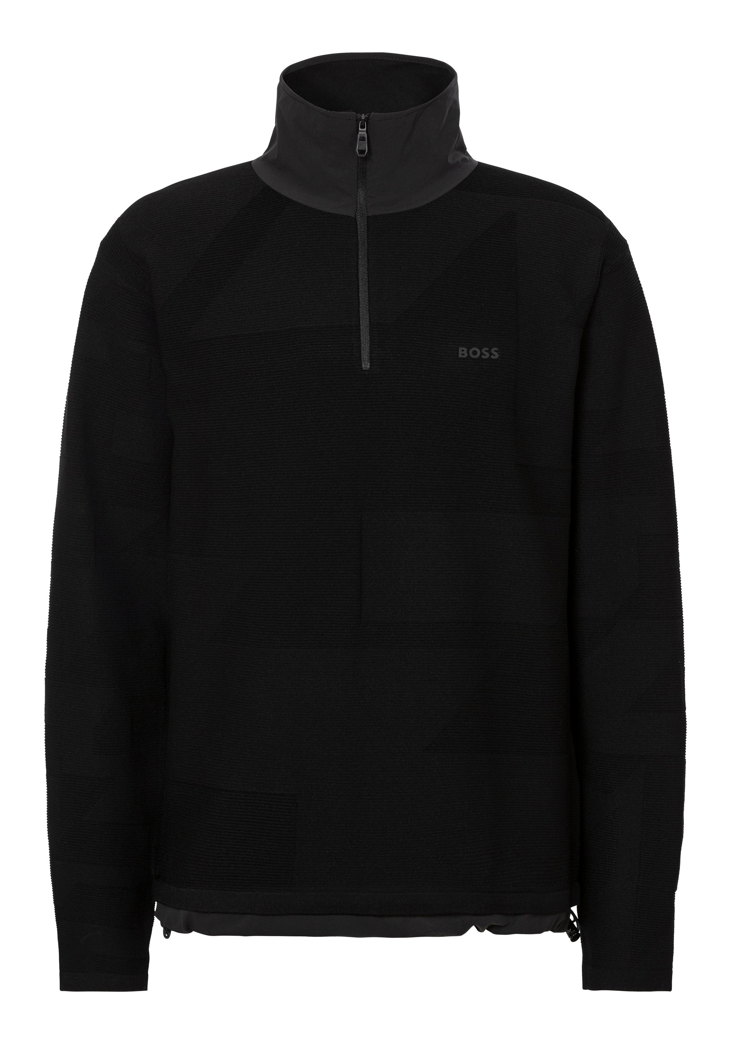 BOSS GREEN Strickpullover Zodak mit Stehkragen günstig online kaufen