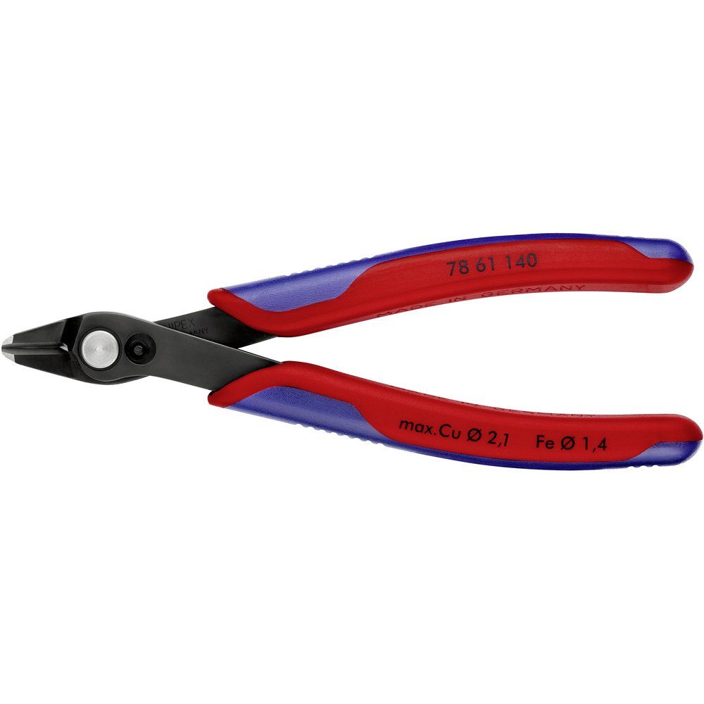 Knipex Seitenschneider Knipex Super-Knips 78 61 140 Elektrotechnik und Feinwerktechnik Printz