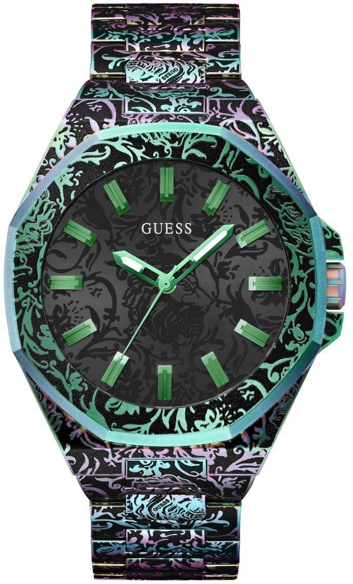 Guess Quarzuhr ROAR, Armbanduhr, Herrenuhr