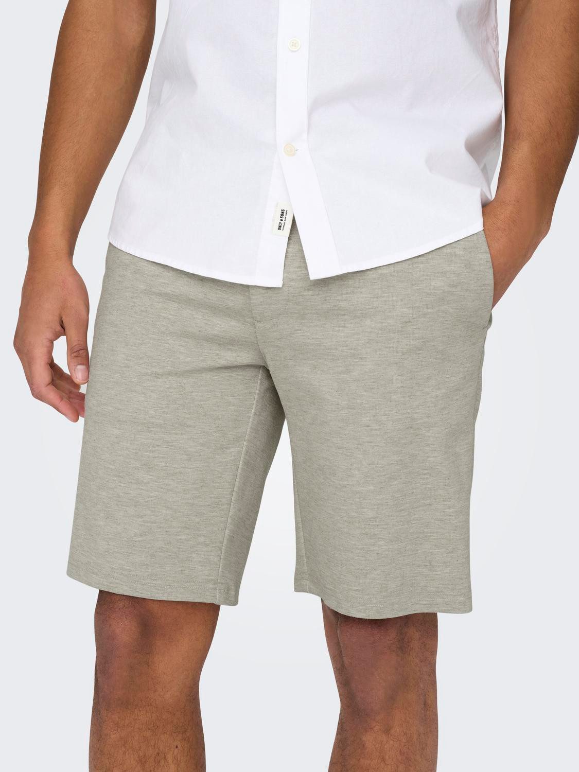 ONLY & SONS Chinoshorts ONSMARK 0209 MELANGE SHORTS NOOS günstig online kaufen