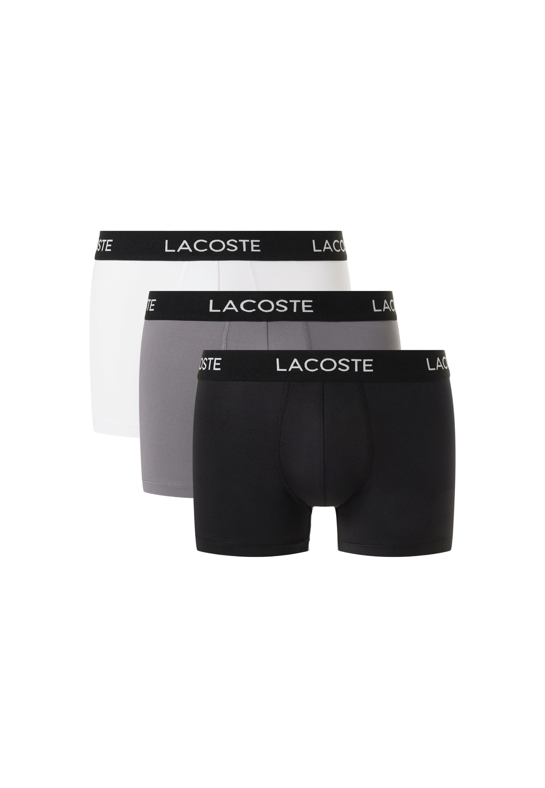 Lacoste Boxershorts Boxershorts Unterhosen 3-Pack (3-St) günstig online kaufen