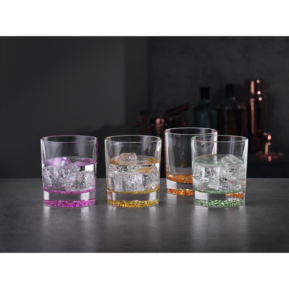 SPIEGELAU Schnapsglas Whisky-Gläser-Set Lounge 2.0 Colors (4-teilig)