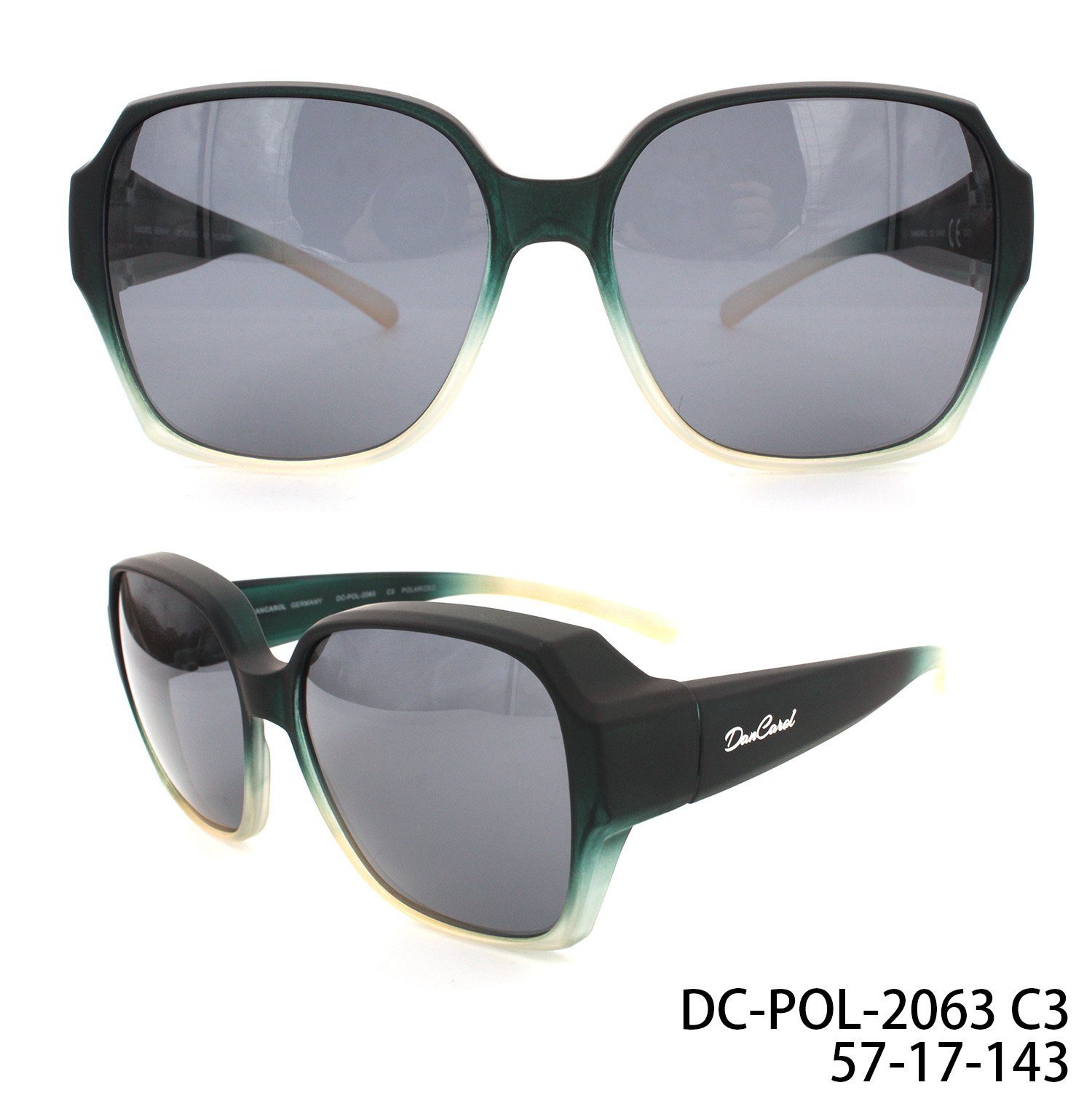 Sonnenbrille DC-POL-2063-Überbrillen mit Polarisierte Gläser