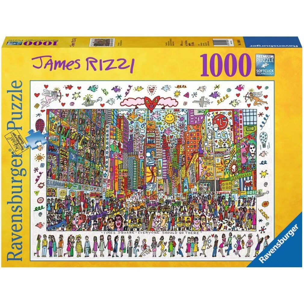Ravensburger Puzzle Puzzle Times Square - Jeder sollte dort hingehen 1000 T günstig online kaufen