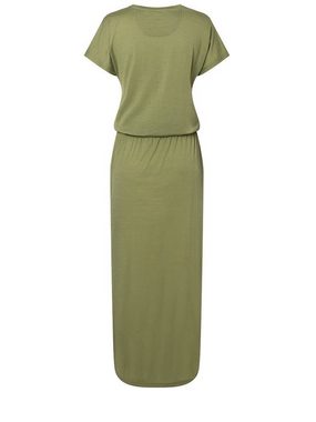 SUPER.NATURAL Sweatkleid Merino Kleid W FEEL GOOD DRESS atmungsativer Merino-Materialmix