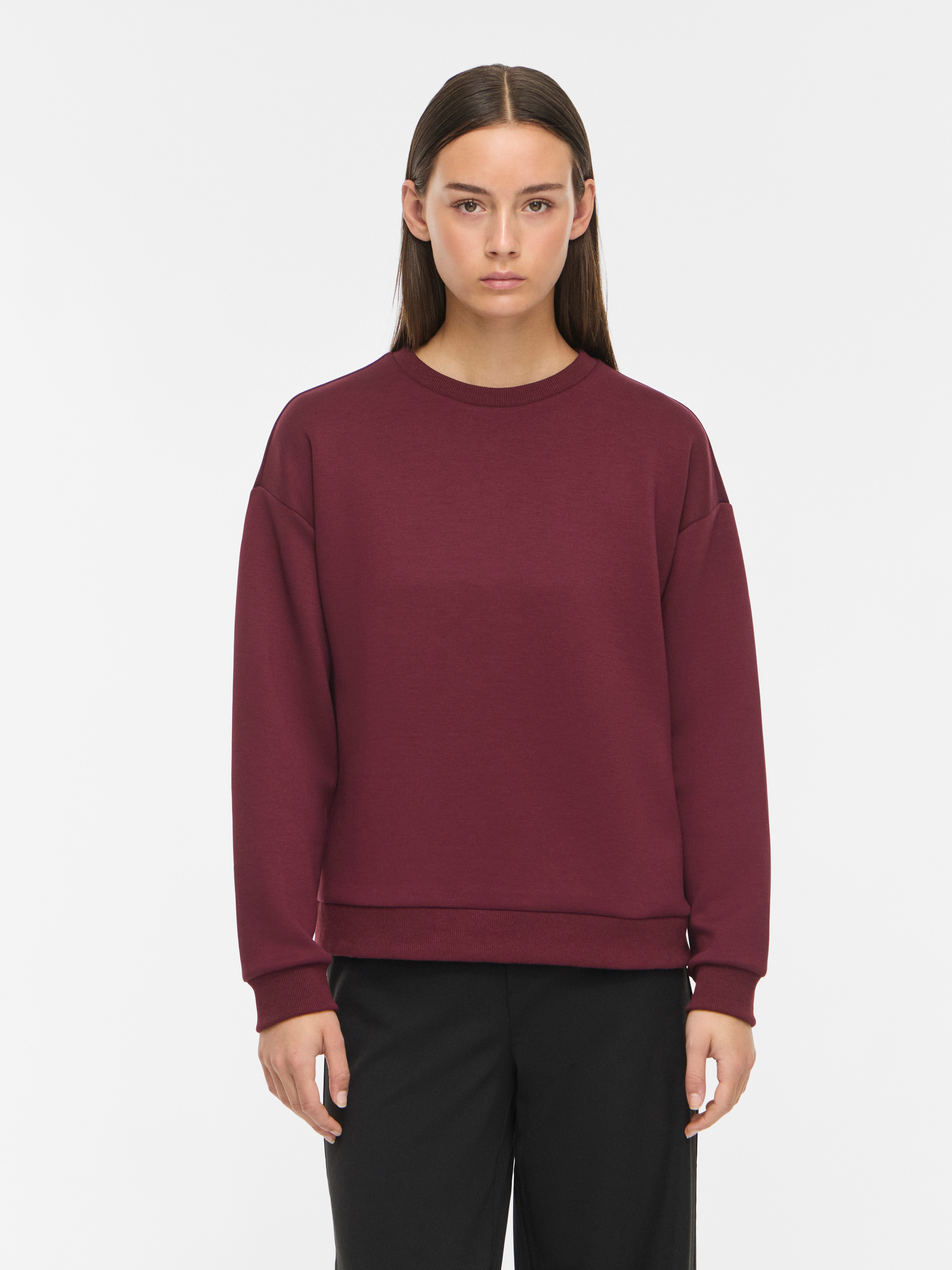 Vila Sweatshirt VISANDY L/S SWEAT TOP - NOOS Viskosemischung, regular fit