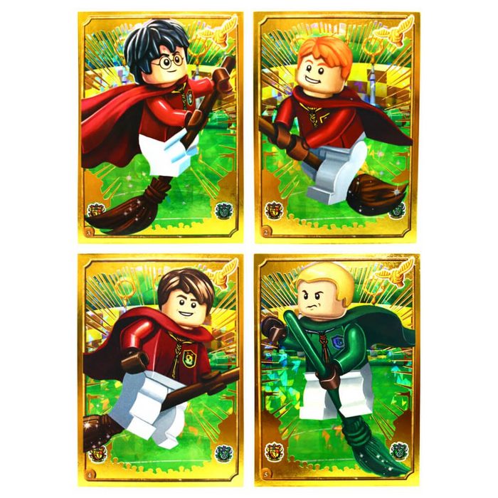 Blue Ocean Sticker Blue Ocean LEGO Harry Potter Sticker Serie 1 (2023 (Set) LEGO Harry Potter Sticker 2023 - Gold Karte 2 + 3 + 4 + 5