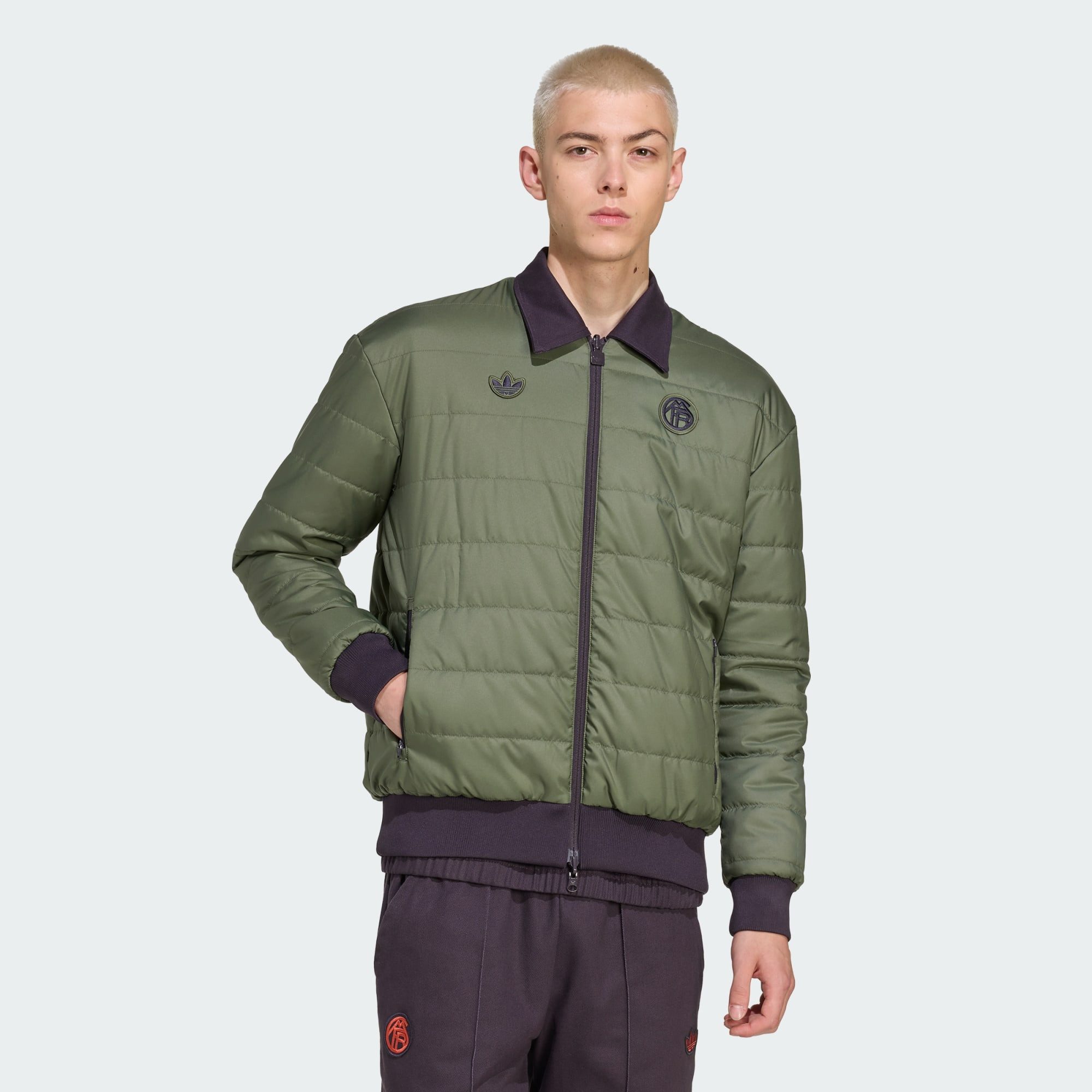 adidas Originals Wendejacke FC BAYERN MÜNCHEN TERRACE ICONS JACKE (1-St) günstig online kaufen