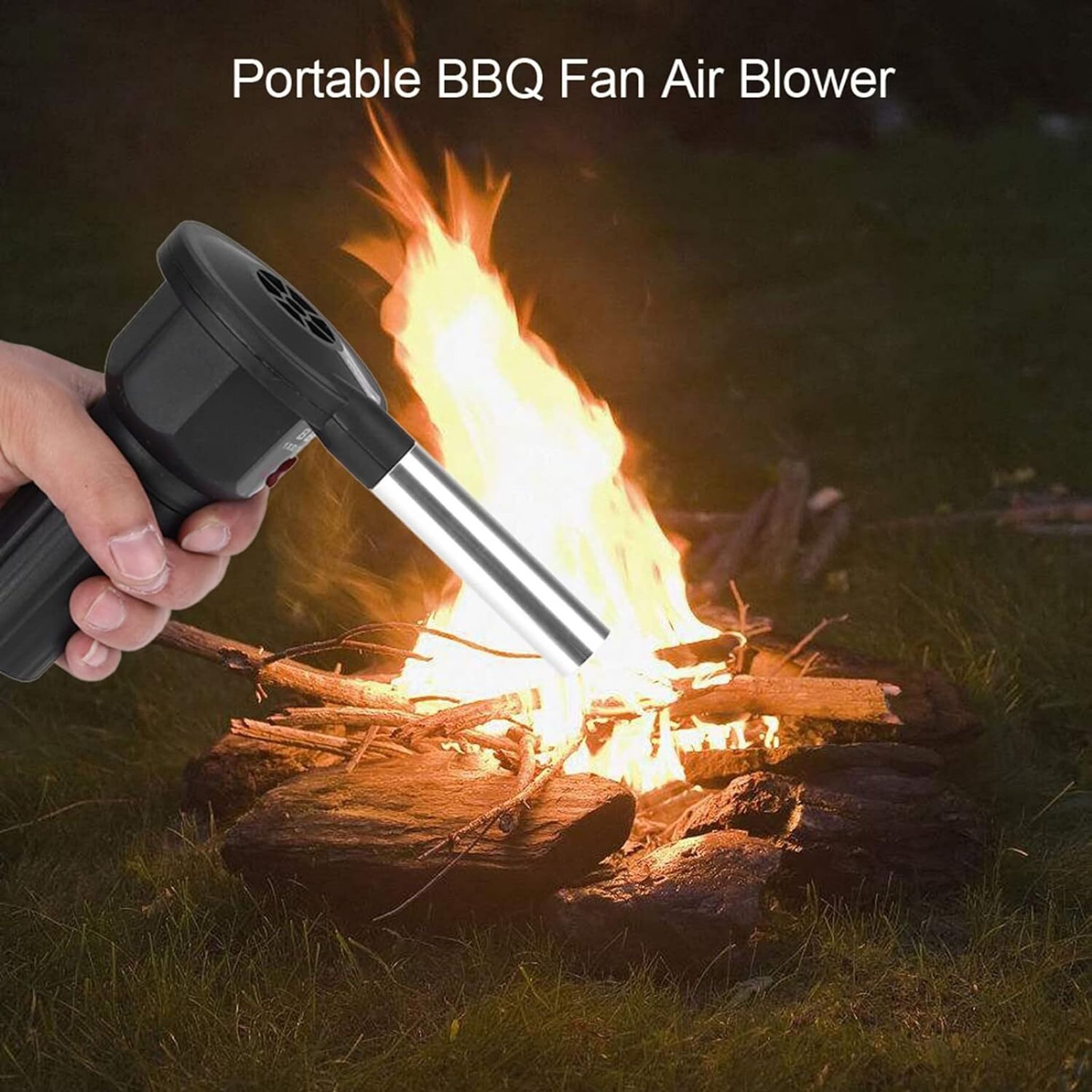 FELIXLEO Grillgebläse BBQ Fan Grill Fön Lüfter Grillgebläse Luftgebläse (1-tlg) – Bild 2 von 5